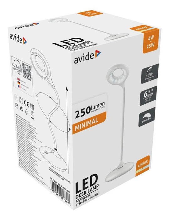 EAN 5999562287668 - Avide ABLDL-MIN-4W lámpara de mesa LED Blanco imagen 3