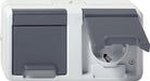 EAN 4010337092704 - GIRA 478130 toma de corriente Schuko Gris imagen 1