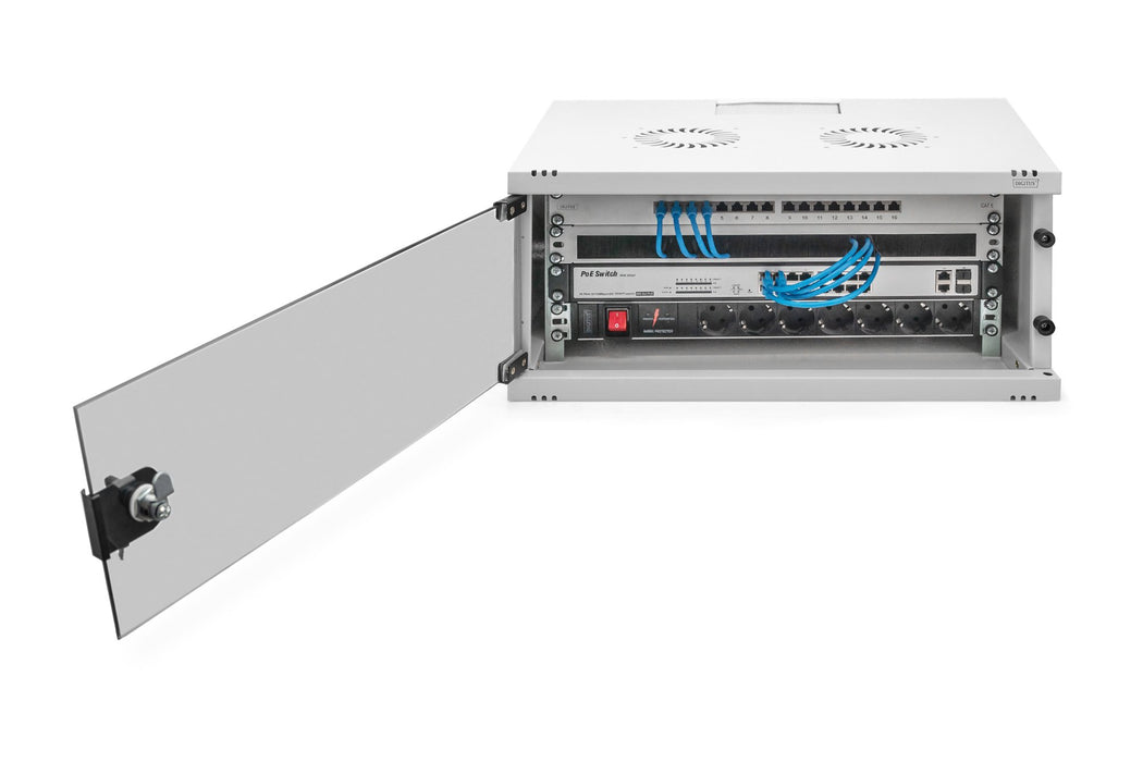 EAN 4016032493013 - Digitus DN-38010 armario rack 4U Bastidor de pared Gris imagen 10