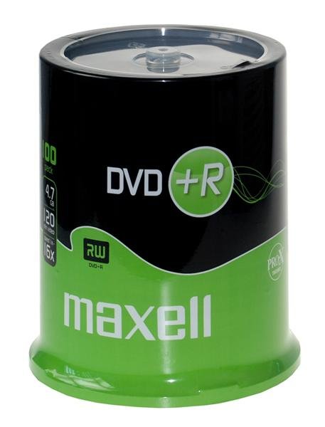 EAN 4902580502164 - Maxell DVD+R 4.7GB 100pk 4,7 GB 100 pieza(s) imagen 1
