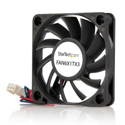EAN 0065030786355 - StarTech.com FAN6X1TX3 sistema de refrigeración para ordenador Carcasa del ordenador 6 cm Negro imagen 1