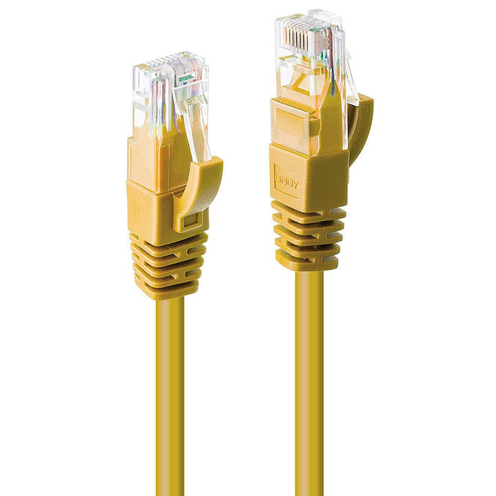 EAN 4002888480673 - Lindy 48067 cable de red Amarillo 10 m Cat6 U/UTP (UTP) imagen 1