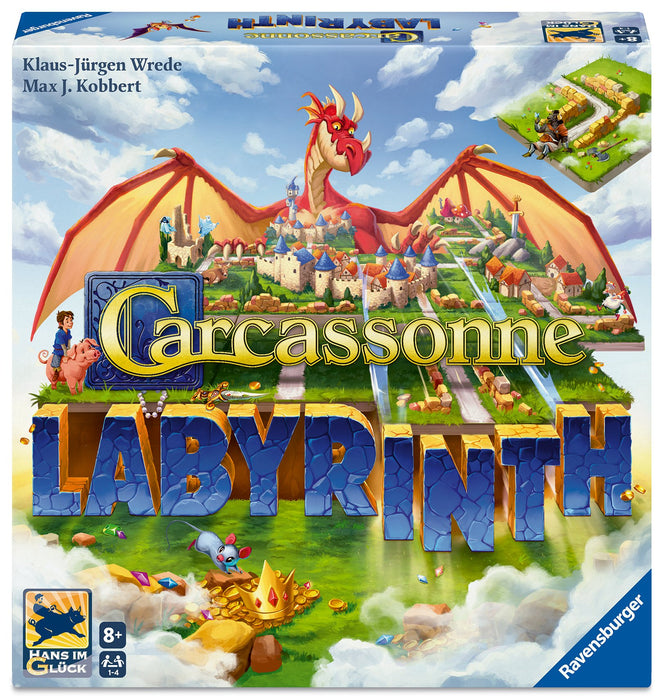 EAN 4005556251766 - Ravensburger 25176 juego de tablero Carcassonne Labyrinth: la combinación perfecta para 2-4 jugadores a p imagen 1