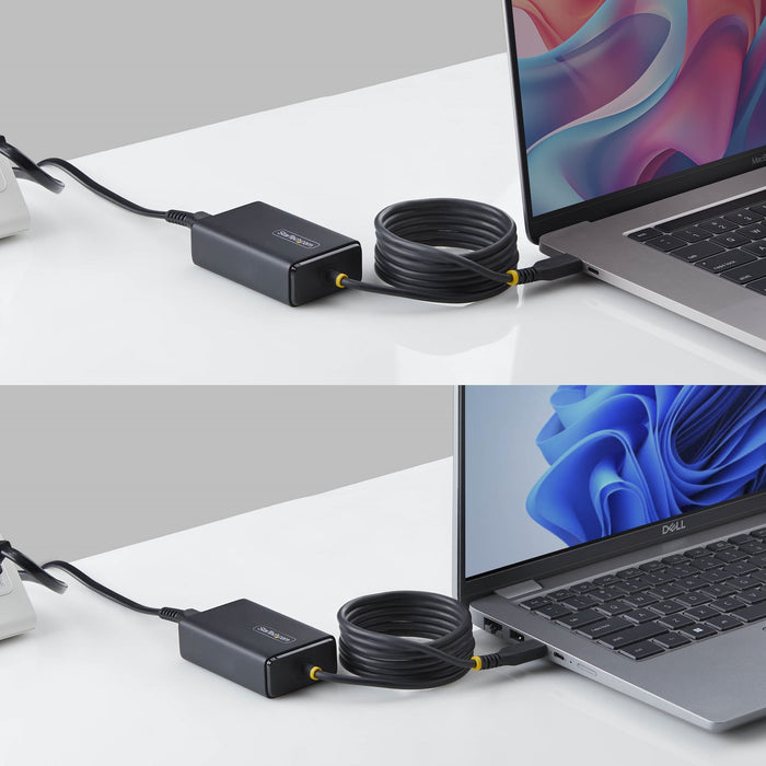 EAN 65030921992 - StarTech.com 165LE-USB-C-CHARGER adaptador e inversor de corriente Interior 65 W Negro imagen 3