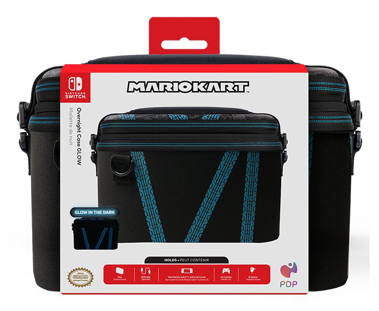 EAN 708056072018 - PDP Overnight Funda protectora rígida Nintendo Negro, Azul imagen 7