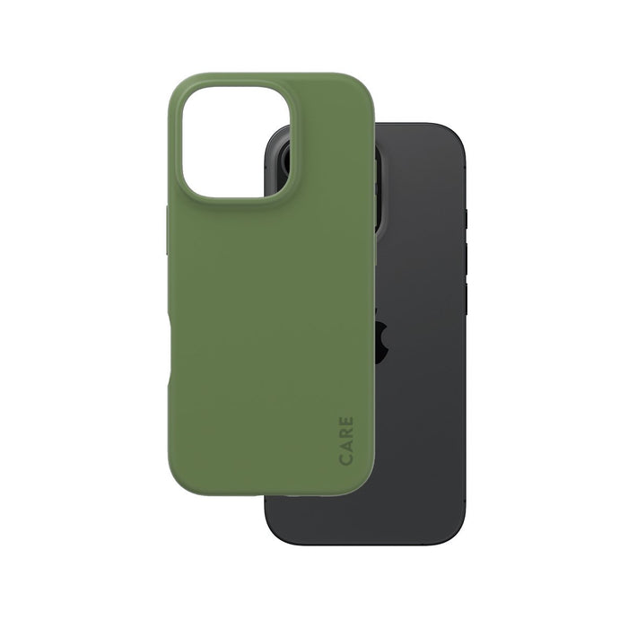 EAN 5715685004681 - PanzerGlass CARE™ by ® Case Green iPhone 16 Pro funda para teléfono móvil Verde imagen 1
