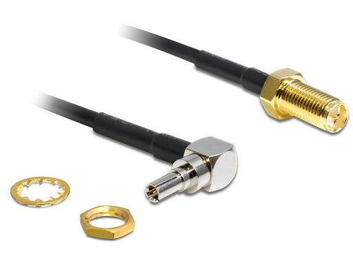 EAN 4043619884650 - DeLOCK 88465 cable de señal 0,20 m Oro, Plata, Negro imagen 1