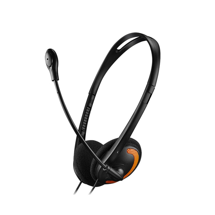 EAN 5291485002985 - Canyon CNS-CHS01BO auricular y casco Auriculares Alámbrico Diadema Juego Negro, Naranja imagen 1