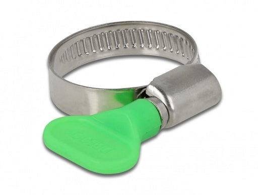 EAN 4043619194391 - DeLOCK 19439 abrazadera Negro, Verde Abrazadera con tornillo sin fin imagen 1