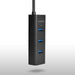 EAN 8595247903532 - Axagon HUE-S2BL hub de interfaz USB 3.2 Gen 1 (3.1 Gen 1) Type-A 5000 Mbit/s Negro imagen 10