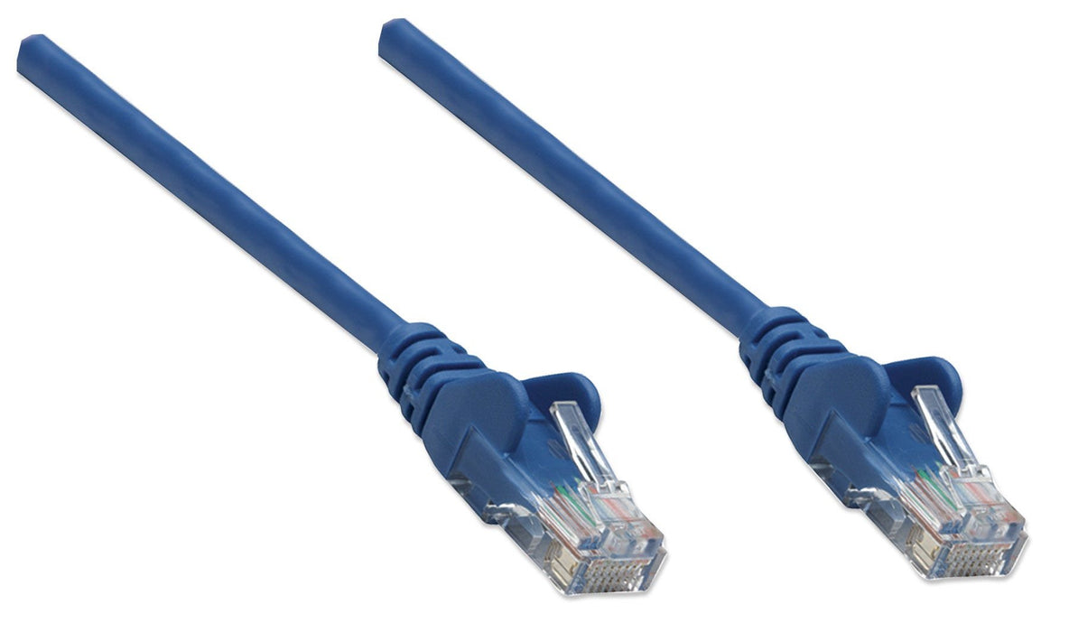EAN 766623325936 - Intellinet RJ-45, M/M, 10m cable de red Azul Cat5e U/UTP (UTP) imagen 2