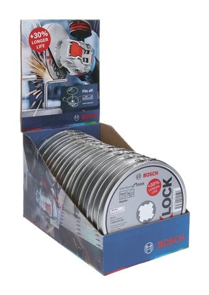 EAN 3165140947572 - Bosch X-LOCK Trennscheibe Dose 125mmStandard for Inox VPE 10STK Corte del disco imagen 4