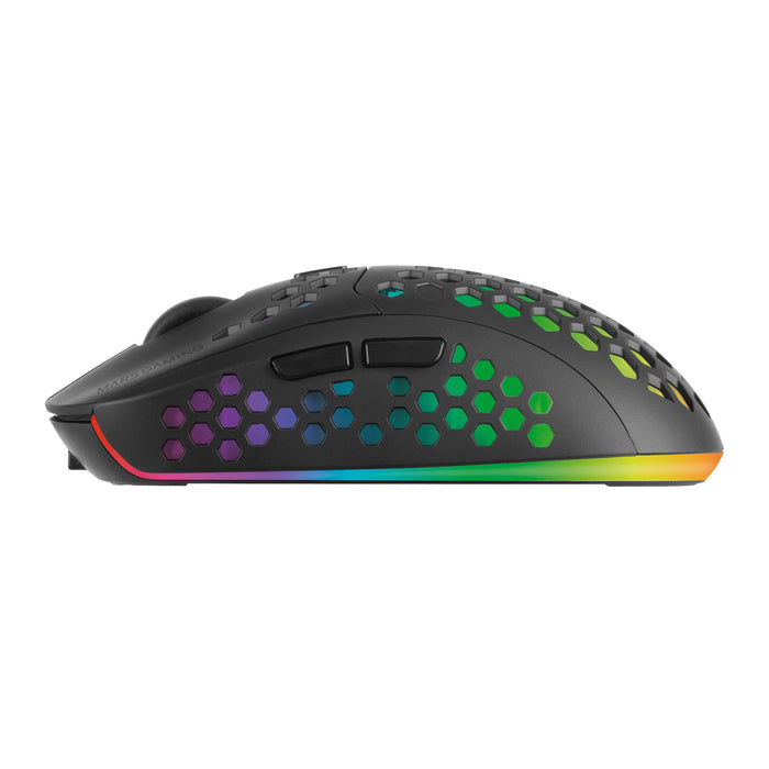 EAN 8435693100003 - Mars Gaming MMW3 ratón Juego mano derecha RF inalámbrico Óptico imagen 3