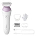 EAN 8710103998143 - Philips 6000 series BRL136/00 maquinilla de afeitar para mujer 1 cabezal(es) Recortadora Rosa, Blanco imagen 1