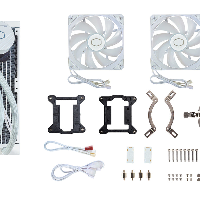 EAN 4719512137703 - Cooler Master MasterLiquid 240L Core ARGB White Procesador Sistema de refrigeración líquida todo en uno 1 imagen 6