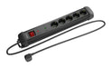 EAN 5901969439816 - Lanberg SP1-05F-0300-BK base múltiple 3 m 5 salidas AC Interior Negro imagen 3