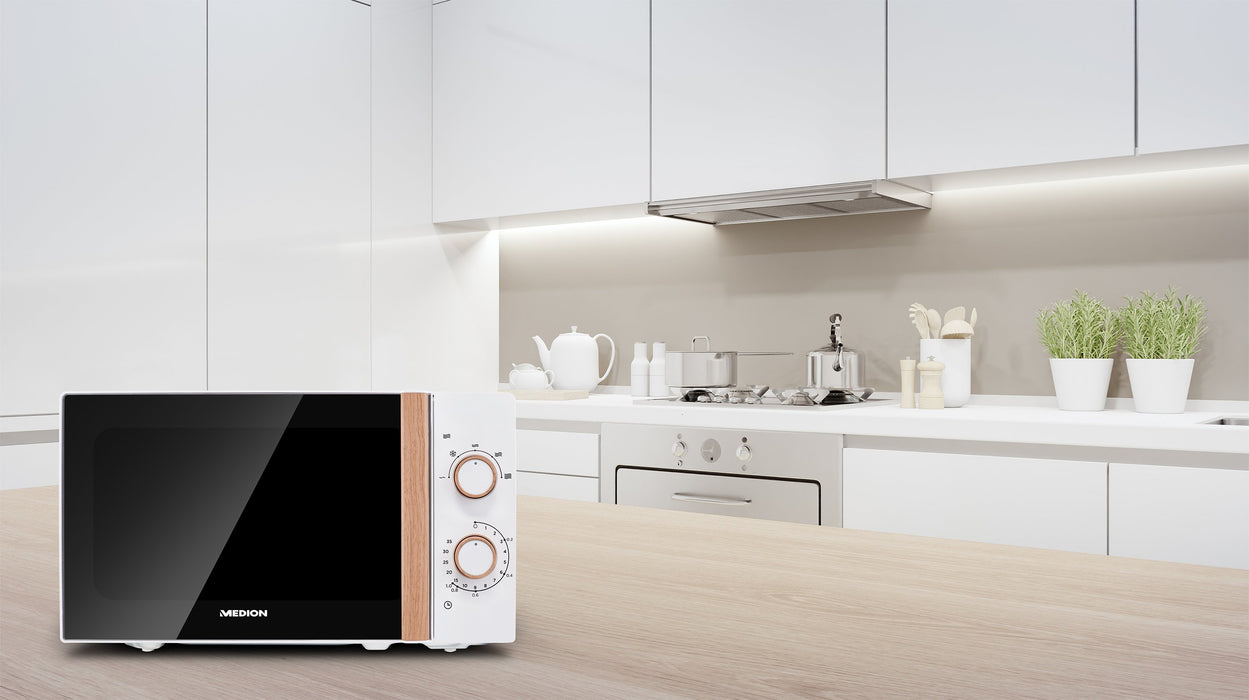 EAN 4061275212389 - MEDION MD 10596 Mikrowelle 20L DE Blanco Solo microondas Encimera 700 W imagen 4