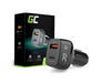 EAN 5902719428241 - Green Cell CAD33 cargador de dispositivo móvil Universal Negro Encendedor de cigarrillos Carga rápida Int imagen 1