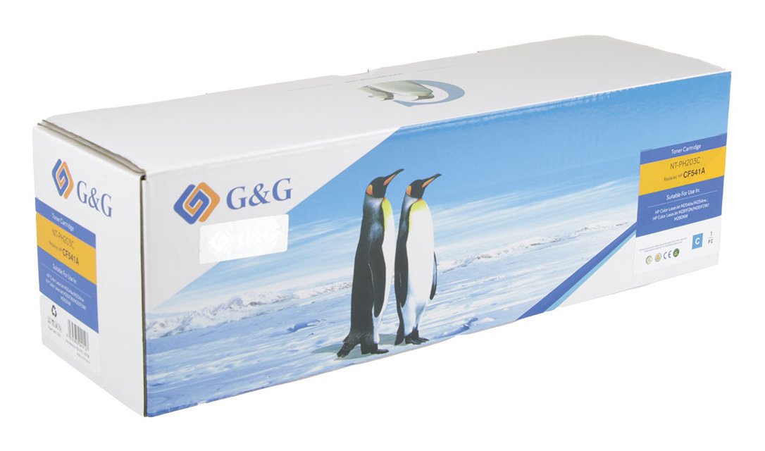 EAN 6941784769377 - G&G 16054 cartucho de tóner 1 pieza(s) Compatible Cian imagen 3