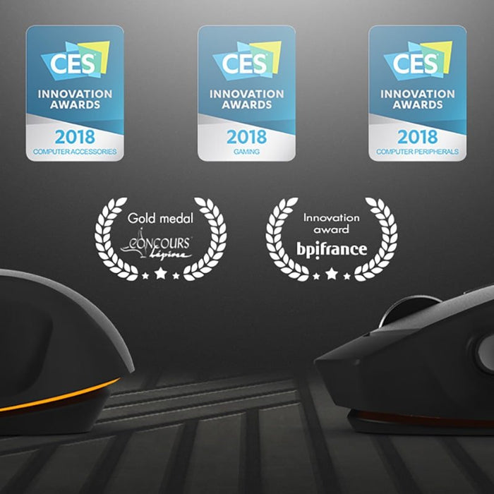 EAN 3760210998951 - Lexip JVAPCM00430 ratón Juego mano derecha USB tipo A Laser 12000 DPI imagen 5