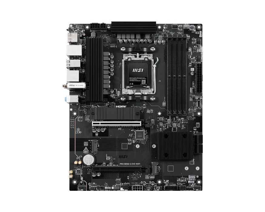EAN 4711377422765 - MSI PRO B850-S EVO WIFI placa base AMD B850 Zócalo AM5 ATX imagen 1