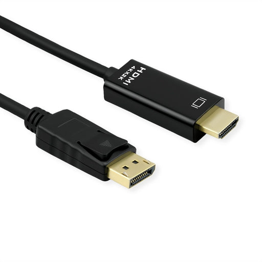 EAN 7630049621206 - ROLINE 11.04.5996-10 2 m DisplayPort HDMI Negro imagen 1