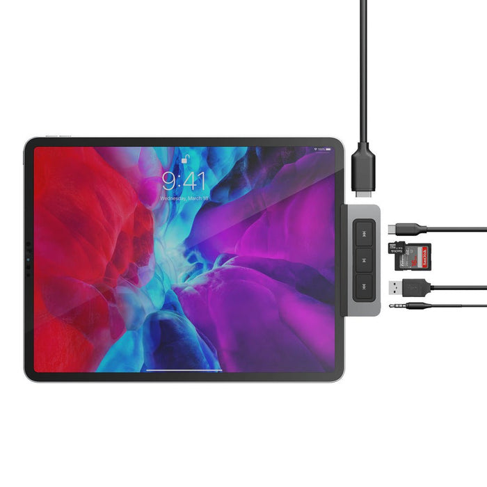 EAN 0817110015592 - Targus HD449 hub de interfaz USB Tipo C 5000 Mbit/s Plata imagen 5