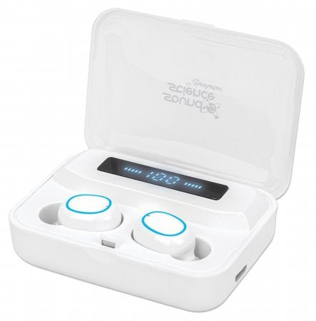 EAN 766623180399 - Manhattan 180399 auricular y casco Auriculares Inalámbrico Dentro de oído Llamadas/Música Bluetooth Blanco imagen 1