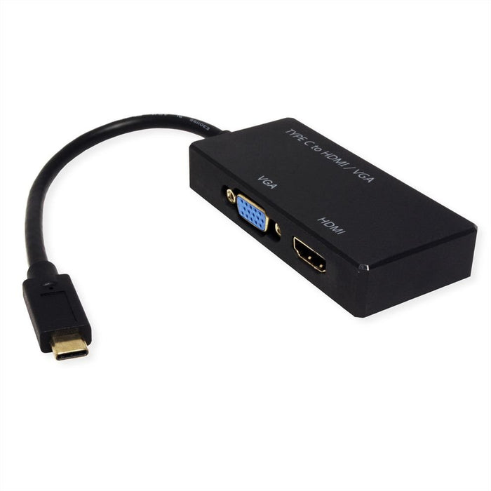EAN 7611990134663 - VALUE 12.99.3215 Adaptador gráfico USB 3840 x 2160 Pixeles Negro imagen 2
