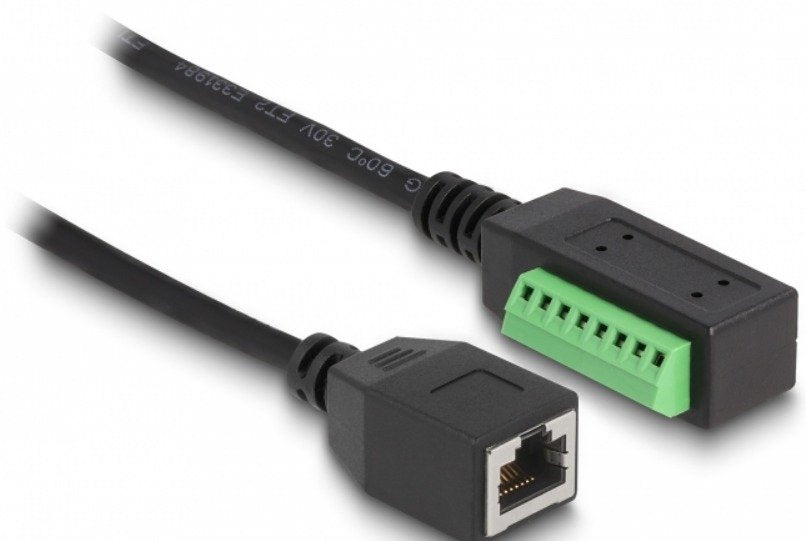 EAN 4043619660537 - DeLOCK 66053 cable de red Negro, Verde 0,215 m Cat5e U/UTP (UTP) imagen 1