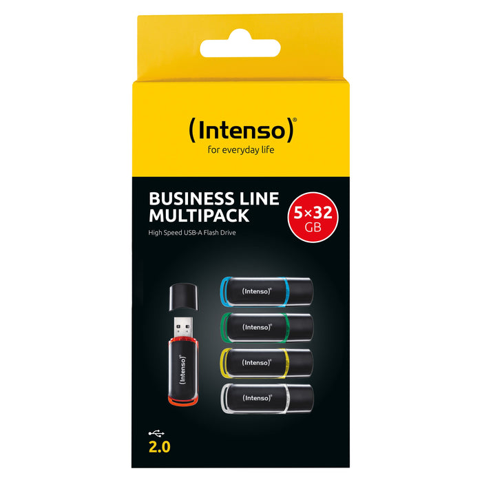 EAN 4034303038244 - Intenso 3511585 unidad flash USB 32 GB USB tipo A 2.0 Negro, Rojo, Verde, Transparente, Amarillo, Azul imagen 7