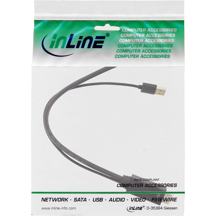 EAN 4043718292660 - InLine 17168P adaptador de cable de vídeo 0,3 m HDMI tipo A (Estándar) DisplayPort Negro imagen 2