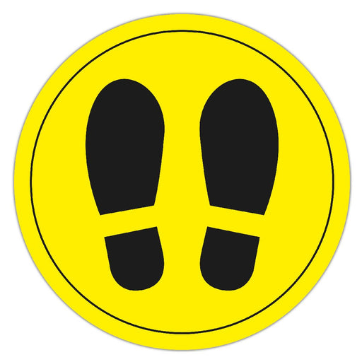 EAN 8410782185970 - APLI 18597 señal autoadhesiva Cloruro de polivinilo (PVC) Negro, Amarillo imagen 1