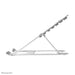 EAN 8717371448318 - Neomounts NSLS085SILVER soporte para ordenador portátil Plata 43,2 cm (17") imagen 8