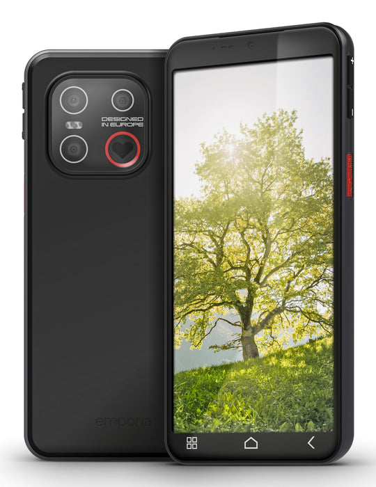 EAN 9005613169039 - Emporia emporiaSMART.ME7 13,8 cm (5.45") SIM única Android 15 4G USB Tipo C 6 GB 128 GB 3500 mAh Negro imagen 2
