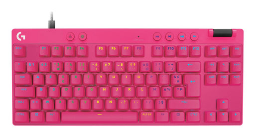 EAN 5099206126497 - Logitech G 920-013249 teclado Juego USB AZERTY Francés Rosa imagen 1