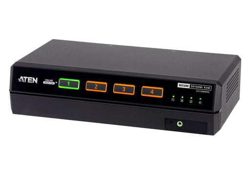 EAN 4710469349805 - ATEN CS1144DPH4-AT-G interruptor KVM Negro imagen 1