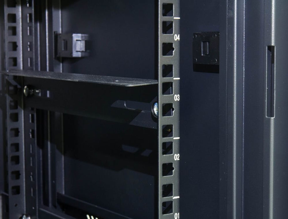 EAN 4014619816422 - Alcasa GC-R0006 armario rack 6U Bastidor de pared Negro, Azul imagen 3