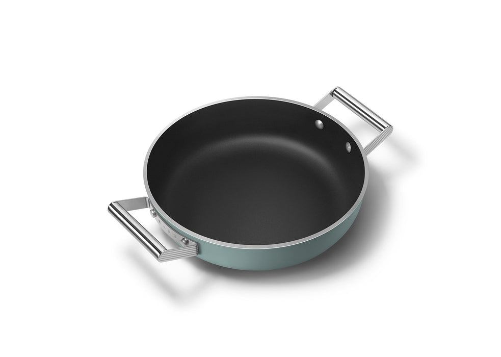 EAN 8017709356118 - Smeg DPF2812EGM batería de cocina Verde Aluminio, Acero inoxidable 4,3 L 28 cm imagen 8