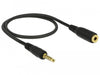 EAN 4043619857005 - DeLOCK 85700 cable de audio 0,5 m 3,5mm Negro imagen 2