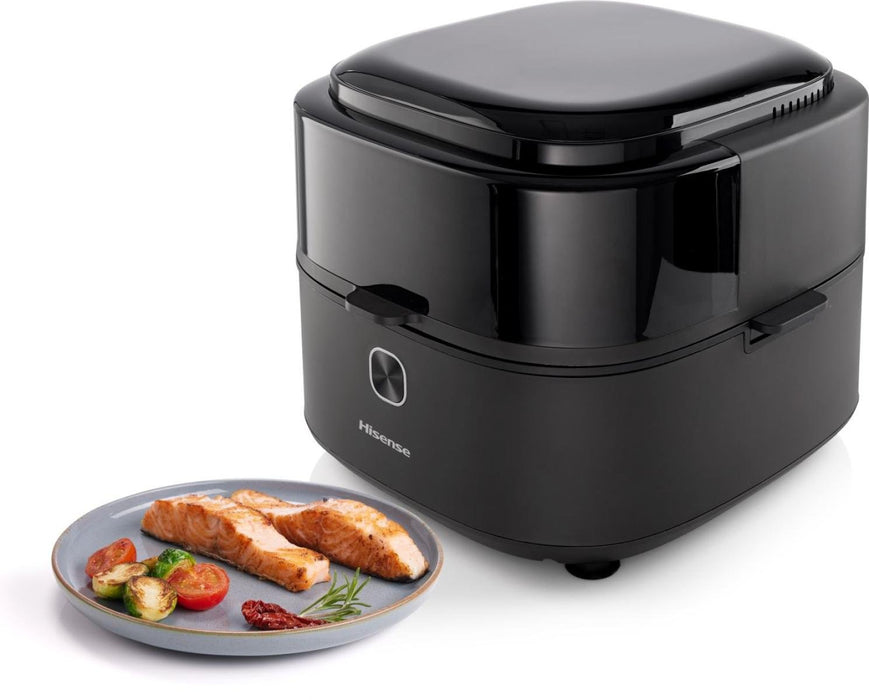 EAN 3838782818547 - Hisense HAF1350DR Sencillo 6,7 L Independiente 1350 W Freidora de aire caliente Negro imagen 19