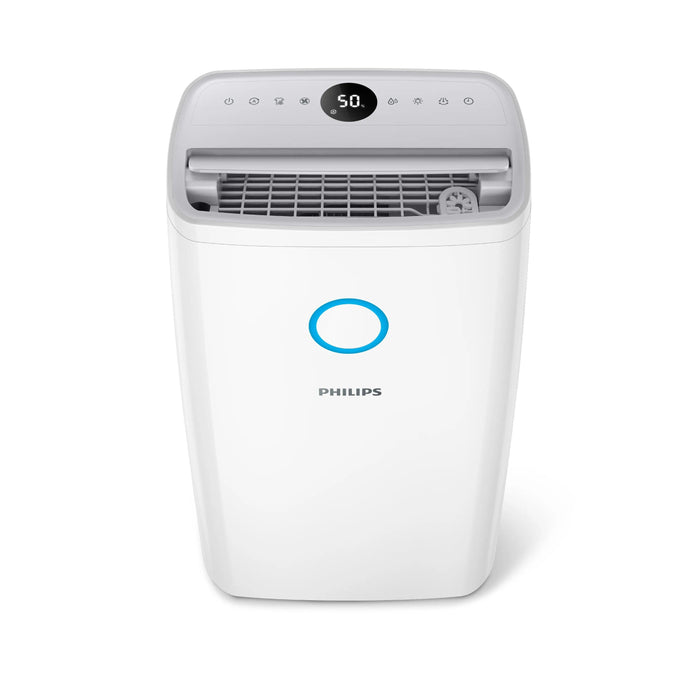 EAN 8720389057618 - Philips 3000 series DE3306/11 deshumidificador 4 L 51 dB Blanco, Gris claro imagen 9