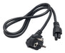 EAN 5901720134523 - Akyga Cable power AK-NB-08A Hybrid standard C/E/F CEE 7/7 - Euro 3-Pin C5 IEC - Kabel - 1 m Negro CEE7/7  imagen 1