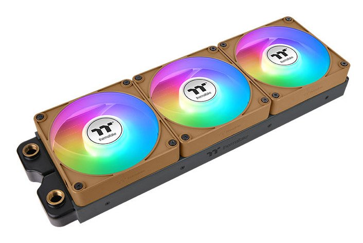 EAN 4711475649941 - Thermaltake CT120 EX Reverse ARGB Sync PC Carcasa del ordenador Ventilador 12 cm Marrón, Arena 3 pieza(s) imagen 2