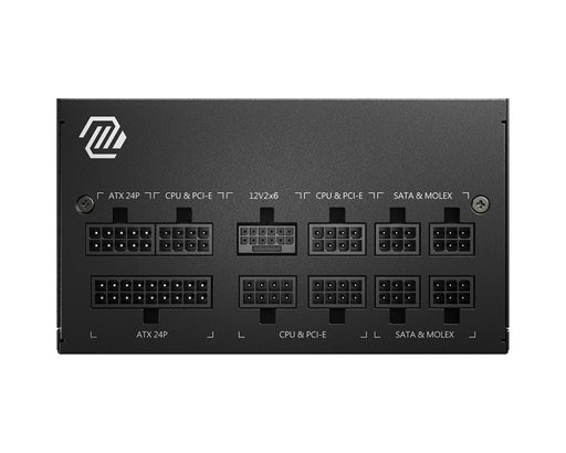 EAN 4711377084284 - MSI MAG A750GL PCIE5 unidad de fuente de alimentación 750 W 20+4 pin ATX ATX Negro imagen 2