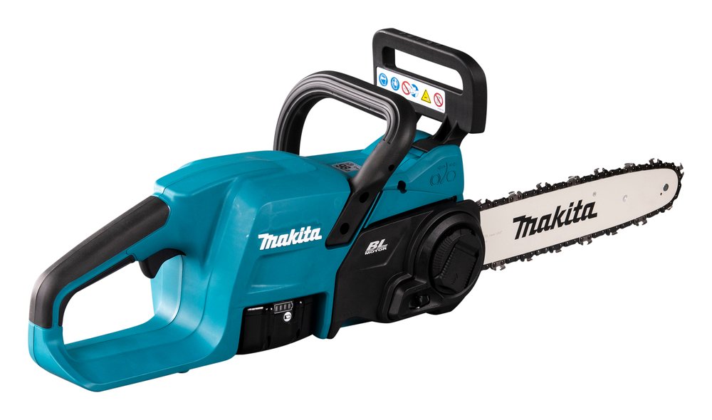 EAN 0088381769617 - Makita DUC307ZX2 motosierra 610 W Negro, Azul, Acero imagen 1