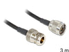 EAN 4043619886821 - DeLOCK 88682 cable coaxial LMR195 3 m Negro imagen 1