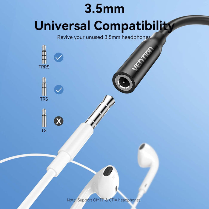 EAN 6922794792692 - Vention BIIBA cable USB USB C Negro imagen 6