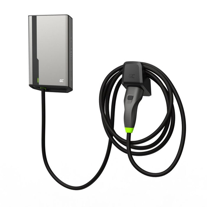 EAN 5904326374669 - Green Cell EVGC021A2275 estación de carga para vehículo eléctrico Gris Aluminio Pared 3 Pantalla incorpor imagen 4