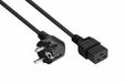 EAN 4066857000330 - Kabelmeister SK0190-S050 cable de transmisión Negro 5 m Enchufe tipo E+F C19 acoplador imagen 1